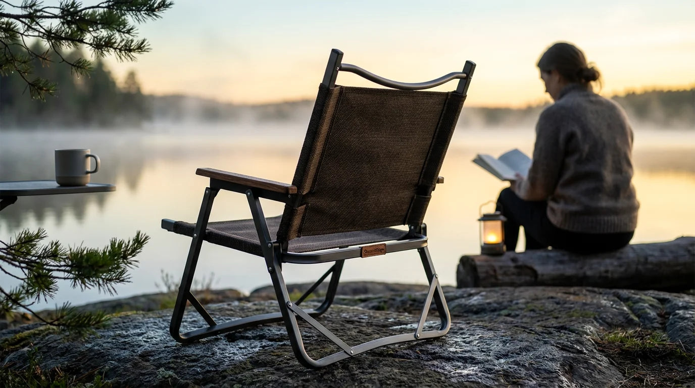 Why Aluminum is the New Wood: The Evolution of the Kermit Chair for Modern Glamping