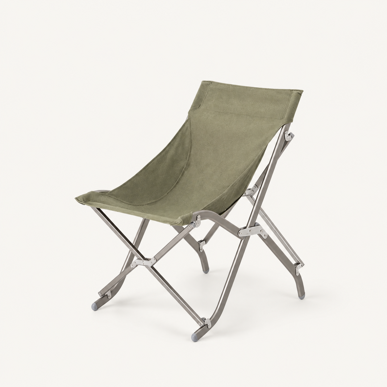 SummitSage Heritage Portable Folding Camping Chair - Ultralight Aluminum Outdoor Chair with Matte Anodized Finish | Quiet Outdoor Living | 7075 Aerospace Aluminum | Your Living Room in the Wild