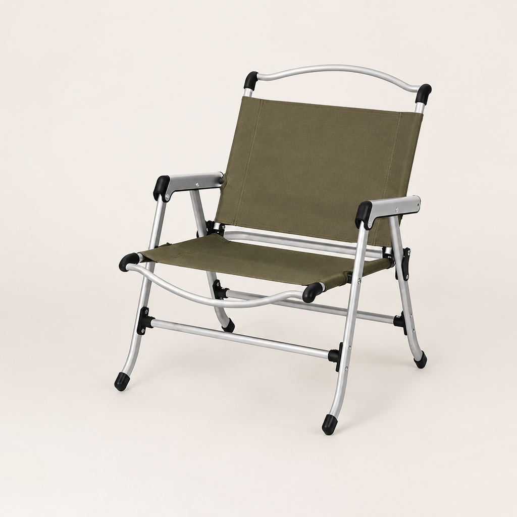 SummitSage Heritage Portable Camping Chair - Ultralight Lite Folding Outdoor Chair | Quiet Outdoor Living | 7075 Aerospace Aluminum | Your Living Room in the Wild