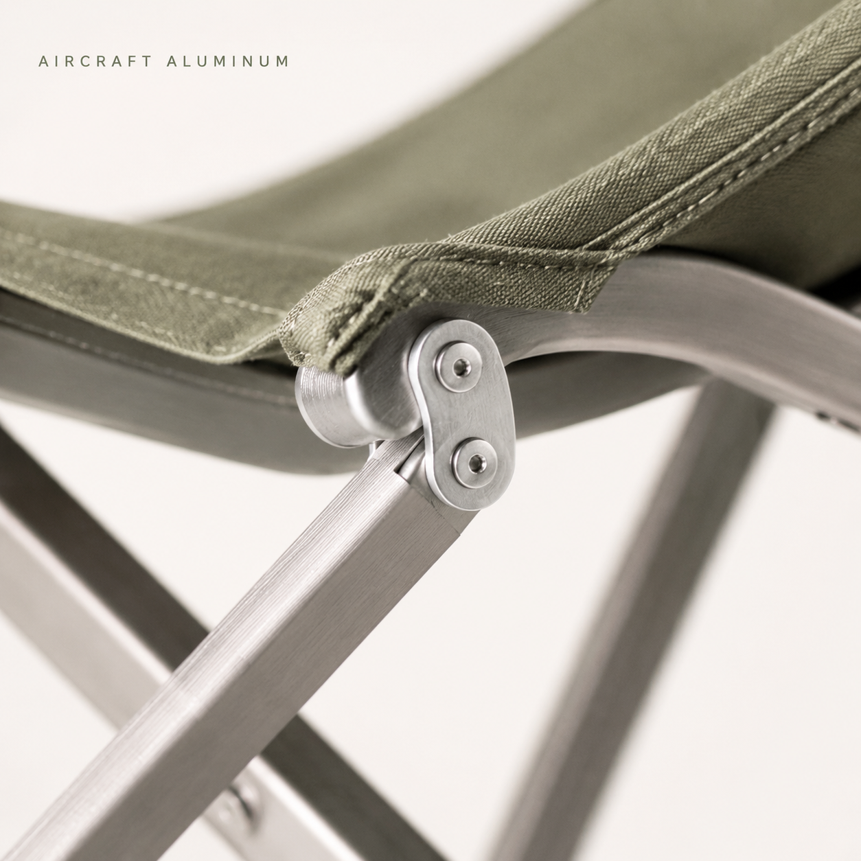 SummitSage Heritage Portable Folding Camping Chair - Ultralight Aluminum Outdoor Chair with Matte Anodized Finish | Quiet Outdoor Living | 7075 Aerospace Aluminum | Your Living Room in the Wild