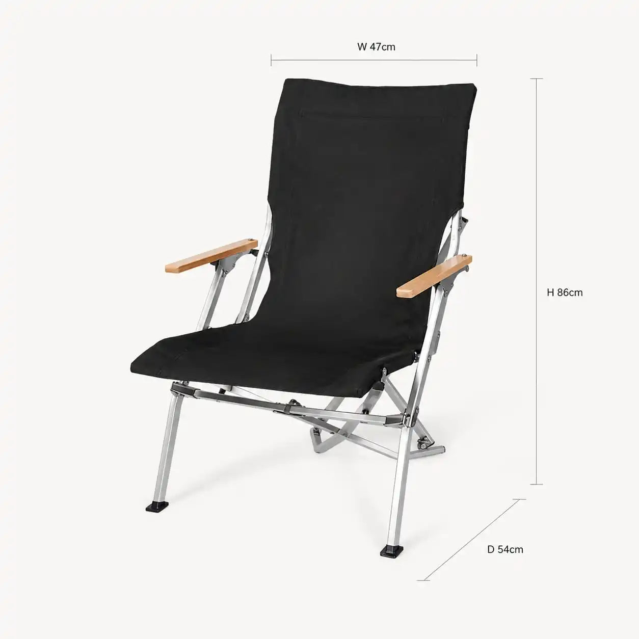 SummitSage Heritage High-Back Folding Camping Chair - Portable Ergonomic Outdoor Seat | Quiet Outdoor Living | 7075 Aerospace Aluminum | Your Living Room in the Wild