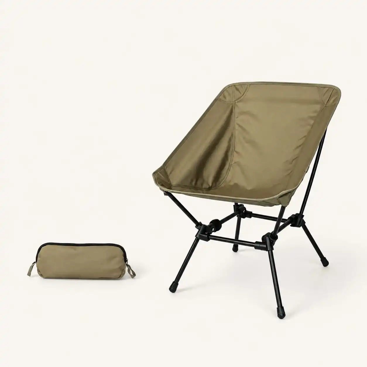 SummitSage Heritage Portable Folding Camping Chair - Ultralight Moon Chair | Quiet Outdoor Living | 7075 Aerospace Aluminum | Your Living Room in the Wild
