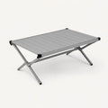 SummitSage Heritage Aluminum Egg-Roll Table - Premium Folding Outdoor Camping Table | Quiet Outdoor Living | 7075 Aerospace Aluminum | Your Living Room in the Wild