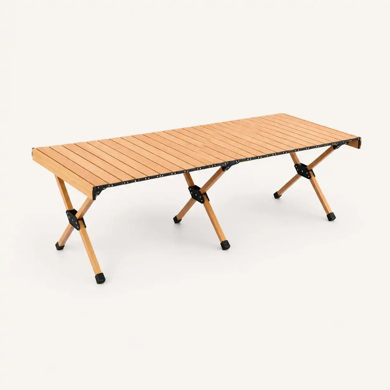 SummitSage Heritage 120cm Extended Aluminum Egg-Roll Table - Large Outdoor Dining Table | Quiet Outdoor Living | 7075 Aerospace Aluminum | Your Living Room in the Wild