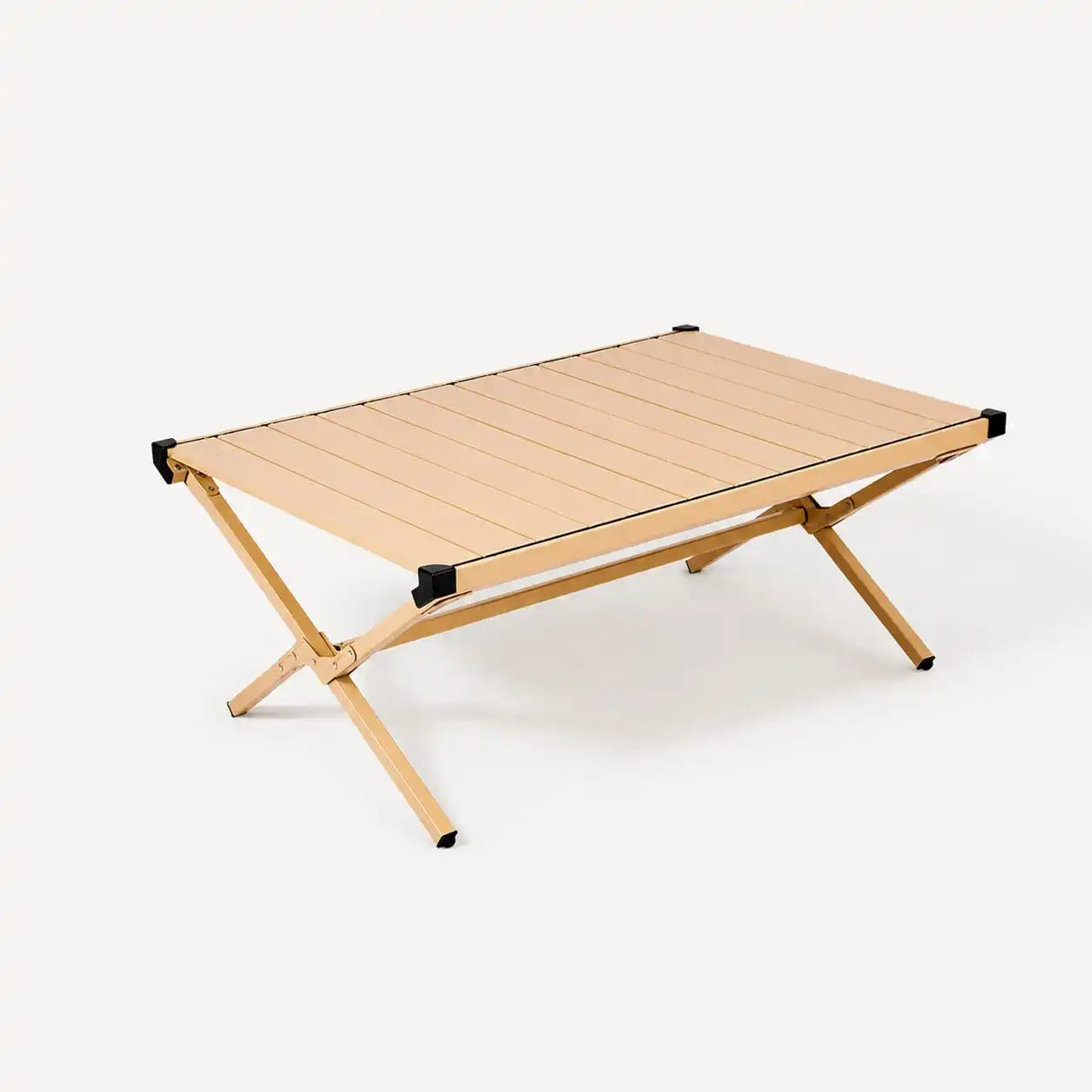 SummitSage Heritage Aluminum Egg-Roll Table - Premium Folding Outdoor Camping Table | Quiet Outdoor Living | 7075 Aerospace Aluminum | Your Living Room in the Wild