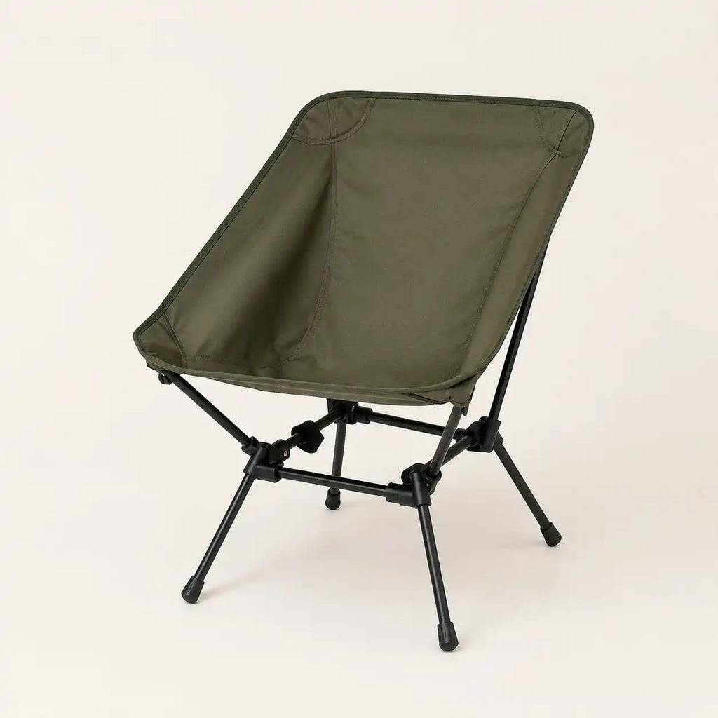 SummitSage Heritage Portable Folding Camping Chair - Ultralight Moon Chair | Quiet Outdoor Living | 7075 Aerospace Aluminum | Your Living Room in the Wild