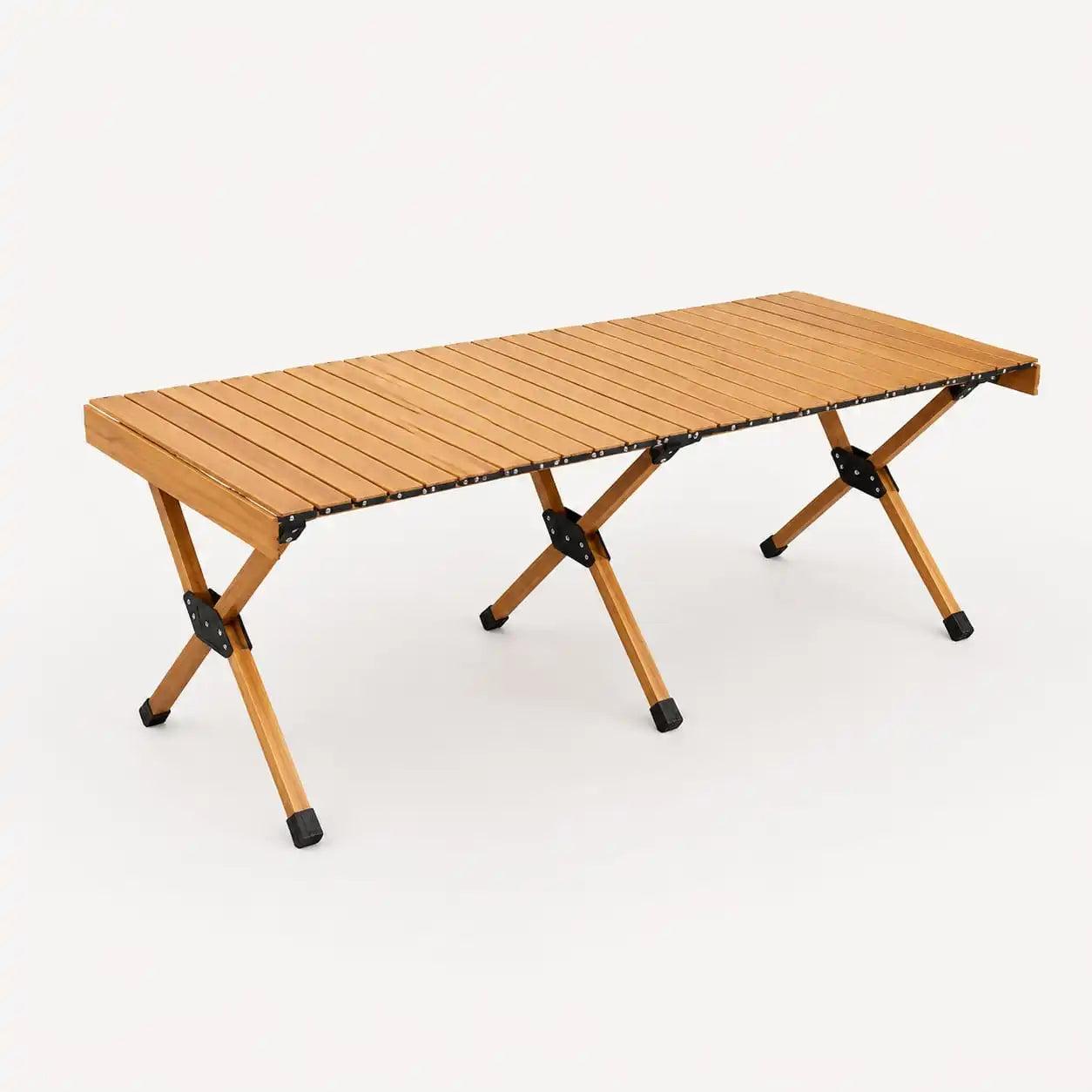 SummitSage Heritage 120cm Extended Aluminum Egg-Roll Table - Large Outdoor Dining Table | Quiet Outdoor Living | 7075 Aerospace Aluminum | Your Living Room in the Wild