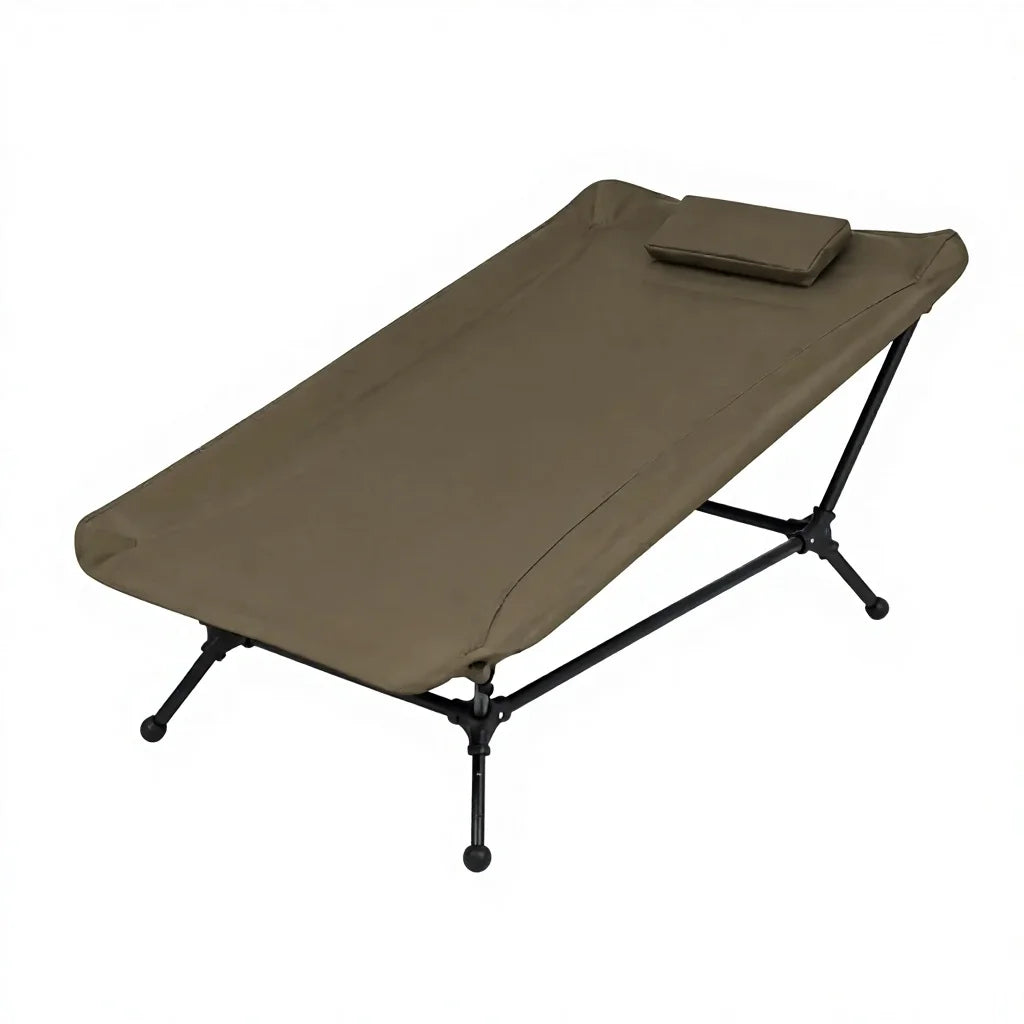SummitSage Heritage Folding Aluminum Reclining Kermit Chair - Premium Outdoor Lounge | Quiet Outdoor Living | 7075 Aerospace Aluminum | Your Living Room in the Wild