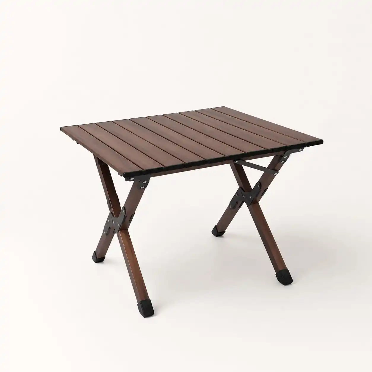 SummitSage Heritage Aluminum Egg Roll Table - Portable Folding Camping Table | Quiet Outdoor Living | 7075 Aerospace Aluminum | Your Living Room in the Wild
