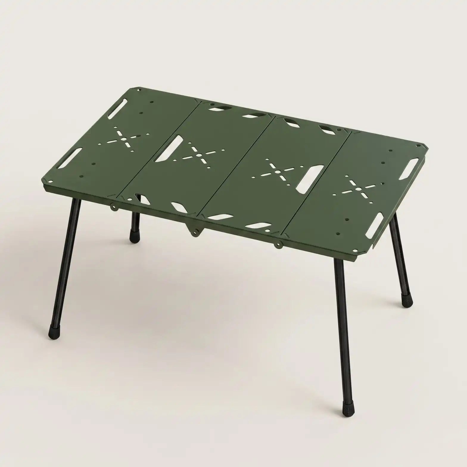 SummitSage Heritage IGT-Style Folding Tactical Table - Lightweight Aluminum Camping Table | Quiet Outdoor Living | 7075 Aerospace Aluminum | Your Living Room in the Wild