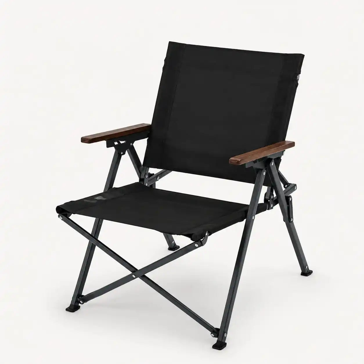 SummitSage Heritage Compact Folding Kermit Chair - Aircraft Aluminum Glamping Seat | Quiet Outdoor Living | 7075 Aerospace Aluminum | Your Living Room in the Wild