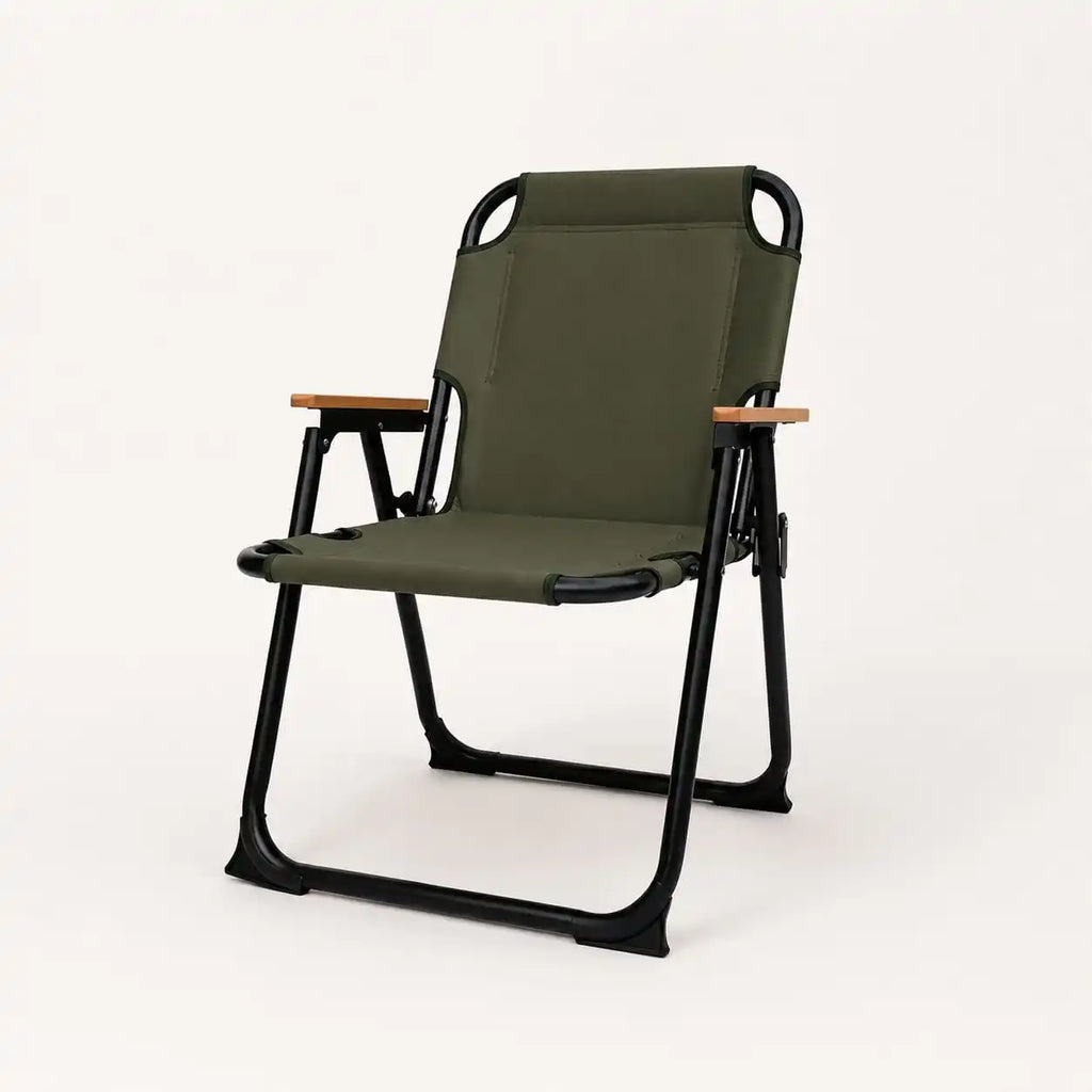 SummitSage Heritage Portable Folding Camping Chair - Ultralight Outdoor Chair | Quiet Outdoor Living | 7075 Aerospace Aluminum | Your Living Room in the Wild