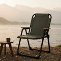 SummitSage Heritage Portable Folding Camping Chair - Ultralight Outdoor Chair | Quiet Outdoor Living | 7075 Aerospace Aluminum | Your Living Room in the Wild