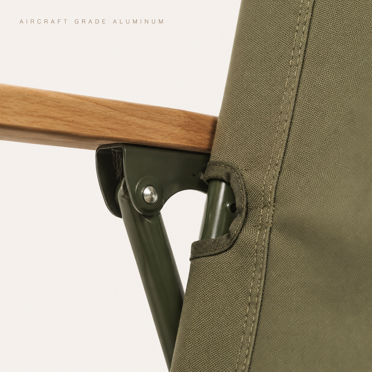 SummitSage Heritage Kermit Style Folding Camping Chair - Portable British Army Outdoor Chair | Quiet Outdoor Living | 7075 Aerospace Aluminum | Your Living Room in the Wild