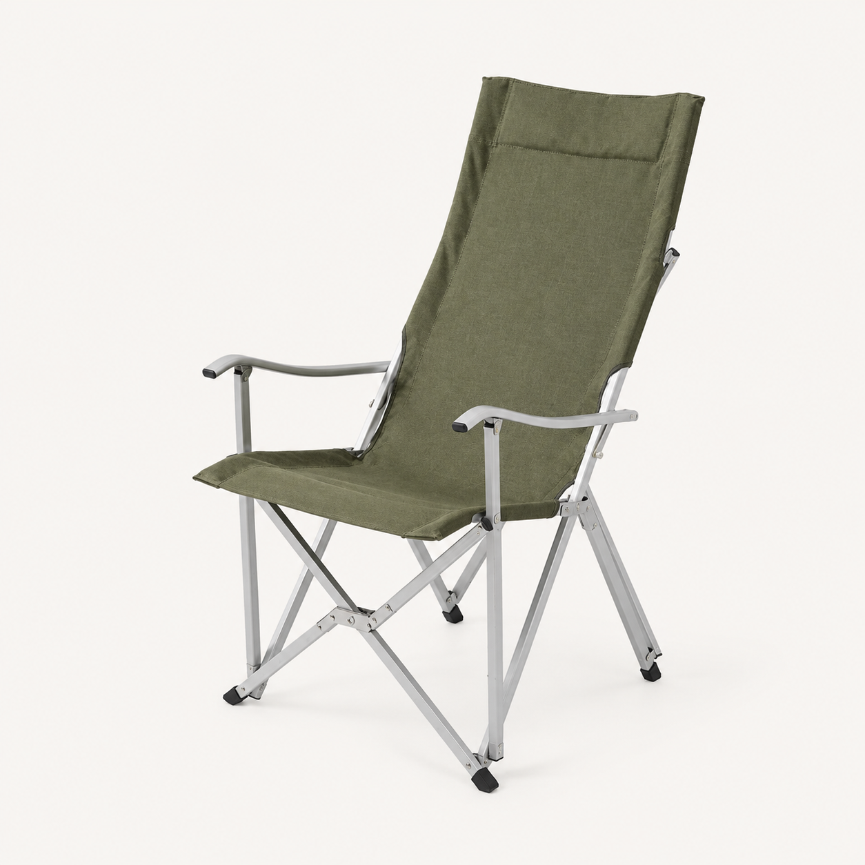 SummitSage Heritage Portable Folding Camping Chair - High Back Outdoor Armchair | Quiet Outdoor Living | 7075 Aerospace Aluminum | Your Living Room in the Wild