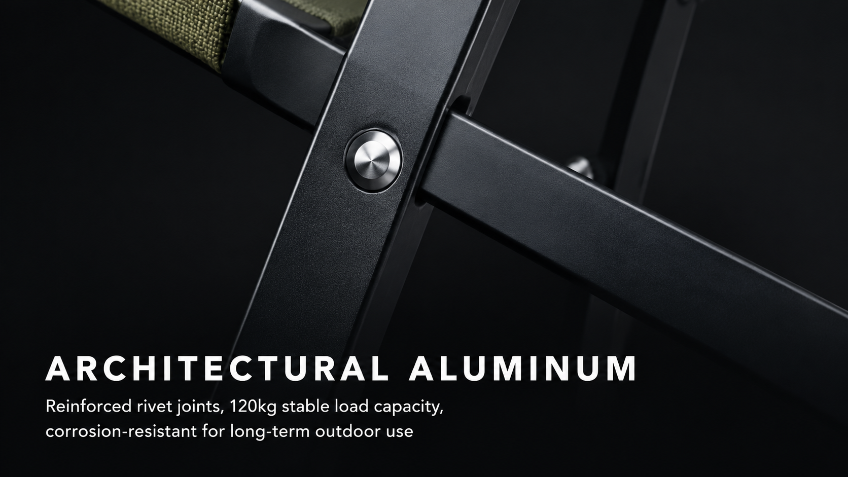 SummitSage Heritage Detachable Padded Aluminum Kermit Chair | Quiet Outdoor Living | 7075 Aerospace Aluminum | Your Living Room in the Wild
